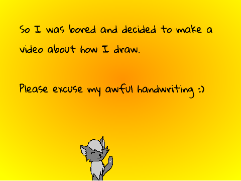 how I draw...
