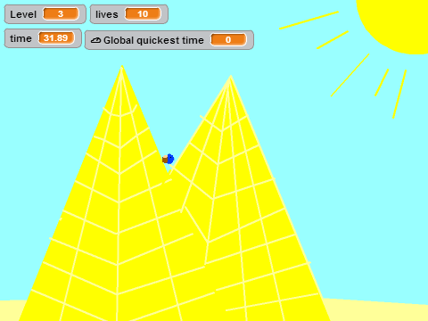 Egypition pyramid run
