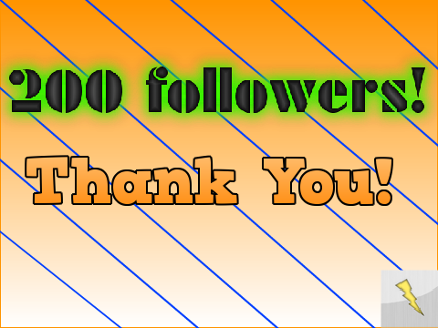 200 Followers!