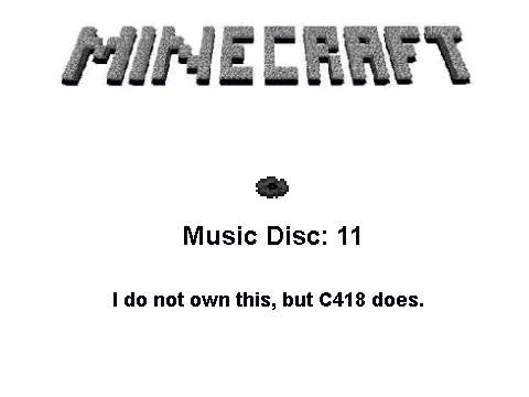 Minecraft Music Disc: 11
