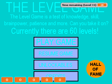 The Level Game! (60 levels)