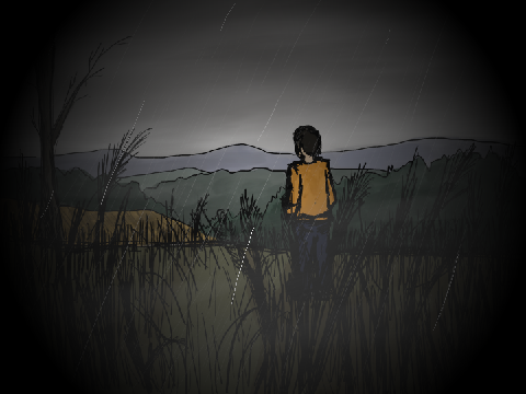 Yellow Sweater Rain