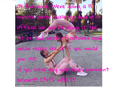 15 minute photo challenge