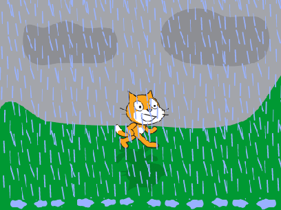 Rain animation