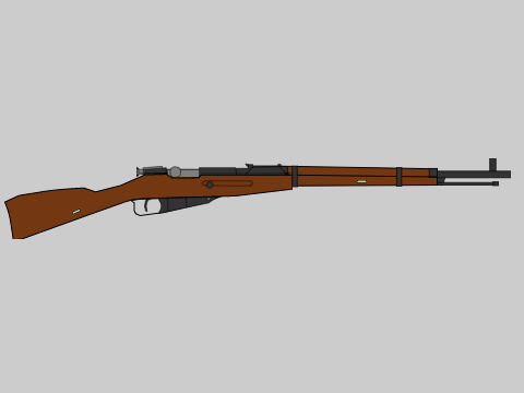動く Mosin–Nagant