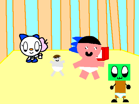 add yourself as a baby remix remix remix