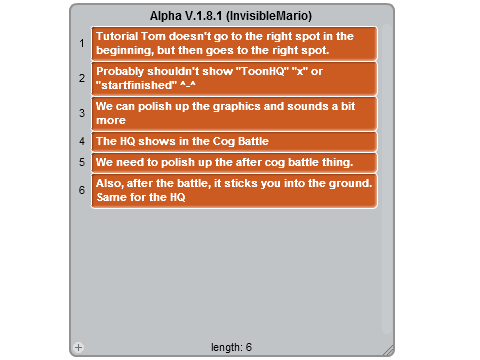 Toontown- Re-Proposed Bug Report