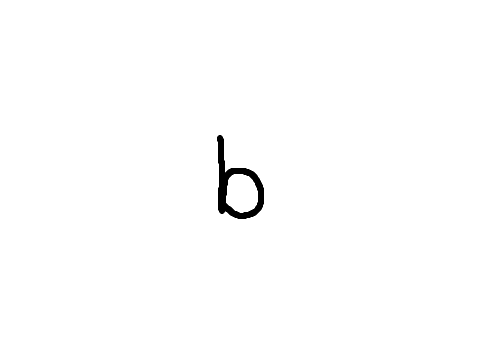 b 