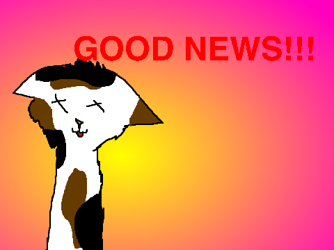 Good news!