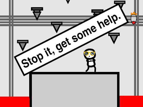 Stop it, get some help.