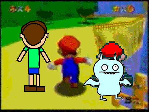 Add your character running with Mario (5)