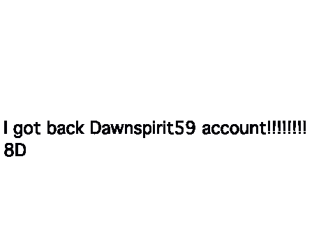I GOT DAWN BACK