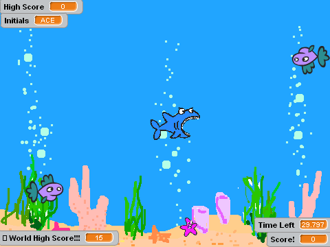 gobble the fishies!!!!!