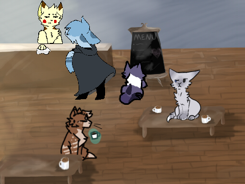 Add Yourself into the Cafe! >:^)