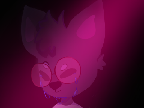 heart made of glass