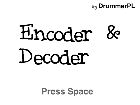 Encoder & Decoder