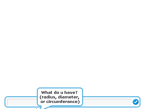 Circumfernce, Radius, and Diameter finder