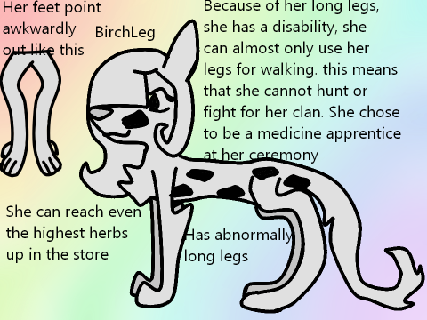 another new OC, Birchleg