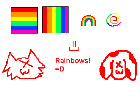 RAINBOWS (sprites)