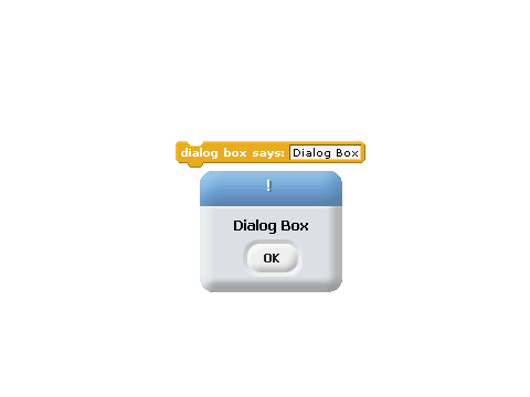 Dialog Box Block