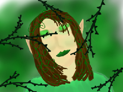 Wood Elf Painting