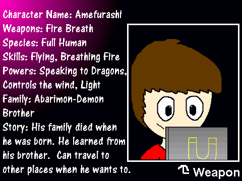 War Character Contest Entry