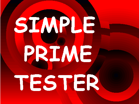Prime Tester