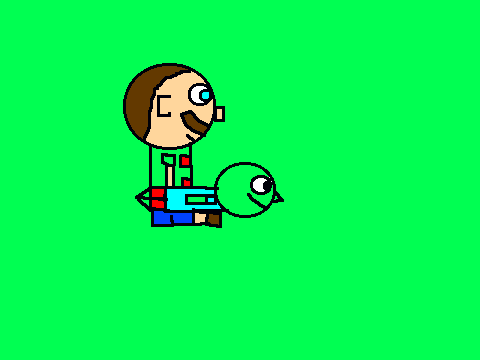 How to Draw James and Birdy