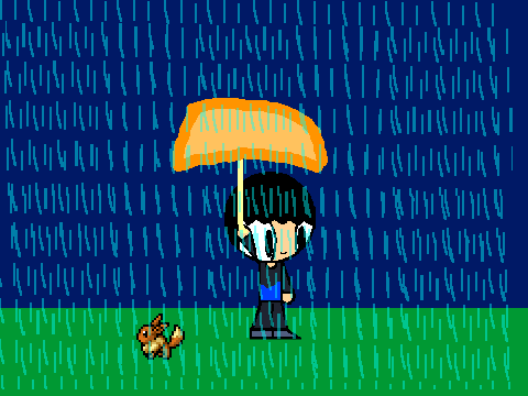 Add yourself in the rain remix