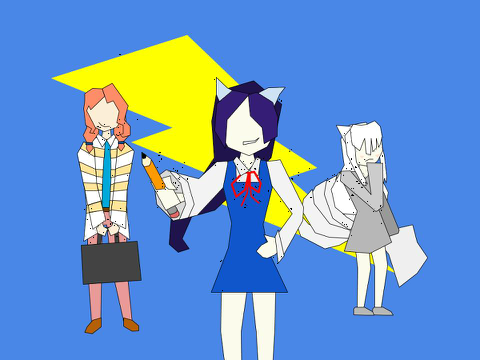 Xia's Poly-fied characters