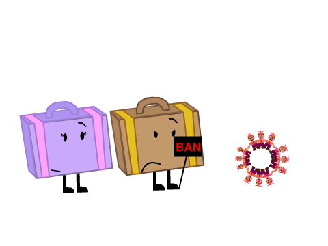 Suitcase bans DA DEEDEE CIRCLE!