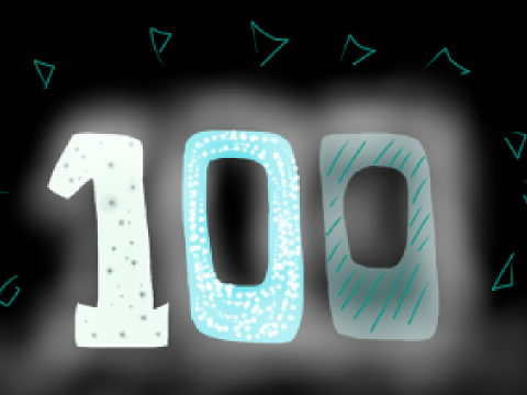 100 FOLLOWERS!!!!! (featuring special guest...)