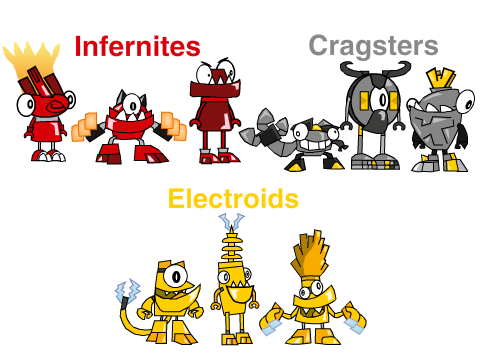 Mixels - Series 1 Sprites