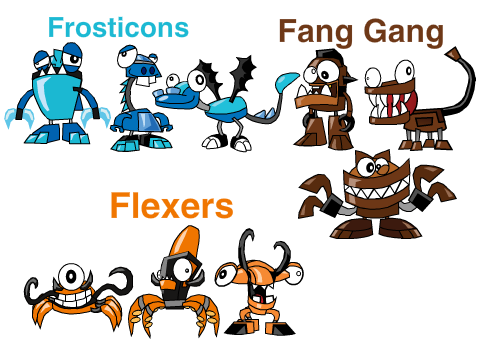 Mixels - Series 2 Sprites