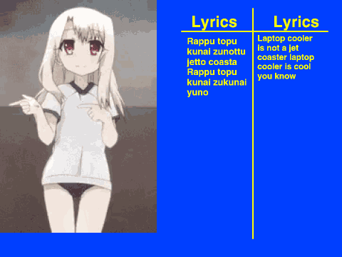 Laptop Cooler Song