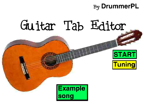 Guitar Tab Editor