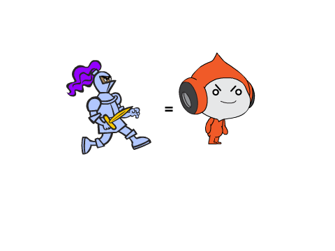 KNIGHT TURNS INTO CRAZY THING MAN GUY