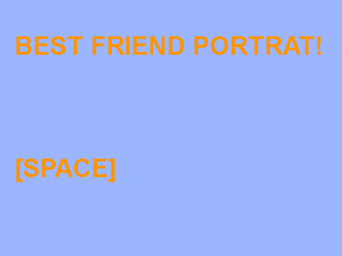 Best friend portait!