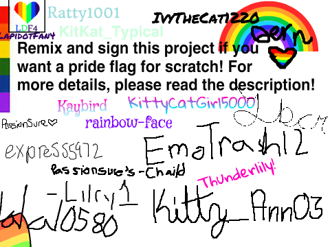 We Want A Pride Flag Sprite!! Petition!! LGBT+ :) remix remix remix remix remix remix remix r… remix