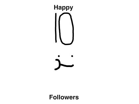 10 FOLLOWERS!!! XD