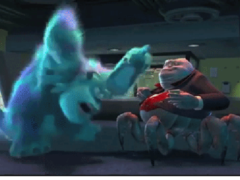 Scratch poop: Sully Destroys Mr. Waternews