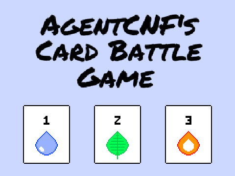 AgentCNF's Card Battle Game