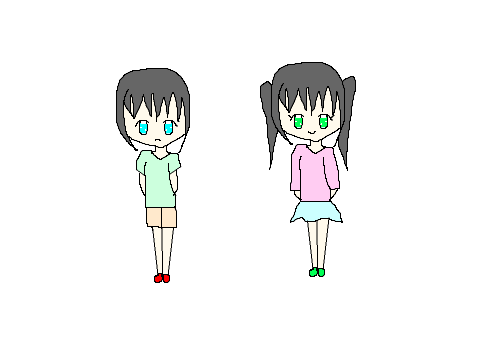 0034296pika様へ！オリキャラ立ち絵作りました！