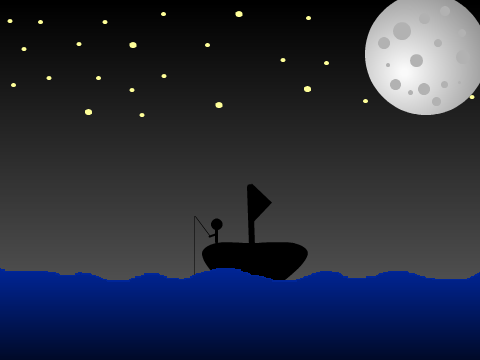 Fishing Under The Stars (Parallax)