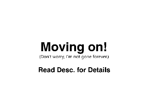 Moving forward from Scratch. ;) (Read desc.)