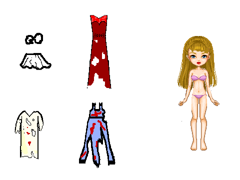 Zombie dress up
