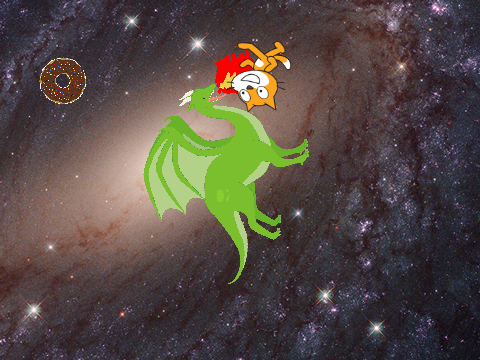 ドラゴンから逃げろ！