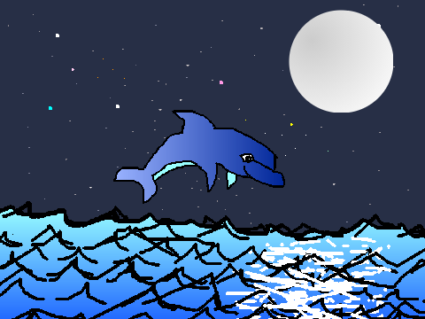 Moonlight Sea View- Parallax