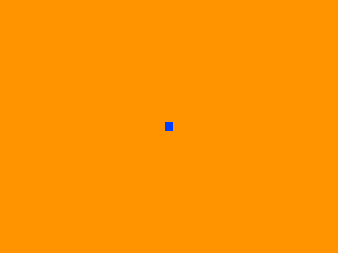  動く点を追いかけてクリックするゲーム⑥
