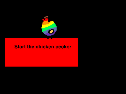 The chicken pecker